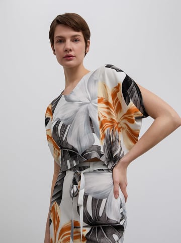 BGN Bluse in Schwarz/ Weiß