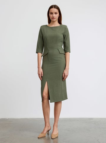 BGN Kleid in Dunkelgrün