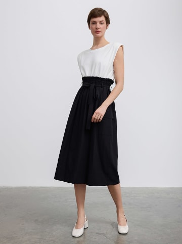 BGN Jurk zwart/wit