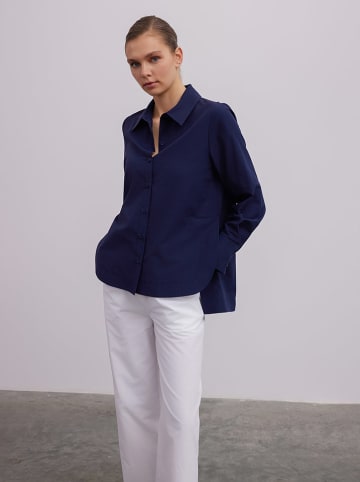 BGN Bluse in Dunkelblau