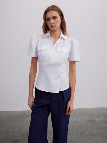 BGN Bluse in Weiß