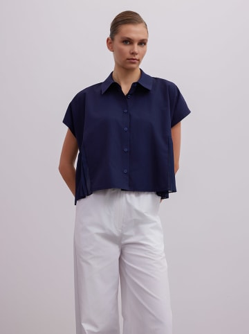 BGN Bluse in Dunkelblau