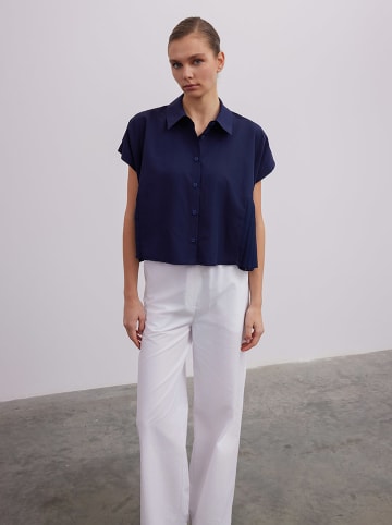 BGN Bluse in Dunkelblau
