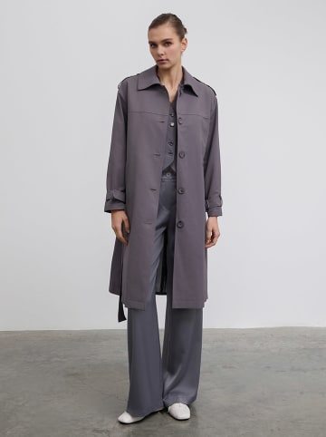 BGN Trenchcoat in Anthrazit