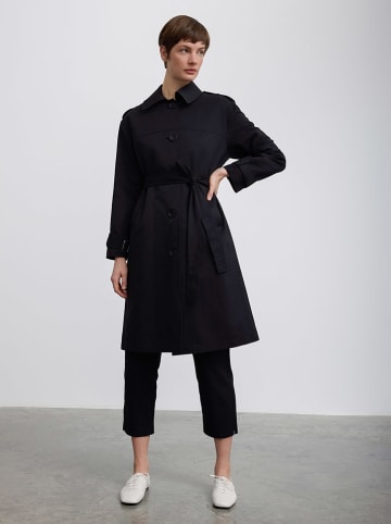 BGN Trenchcoat in Schwarz