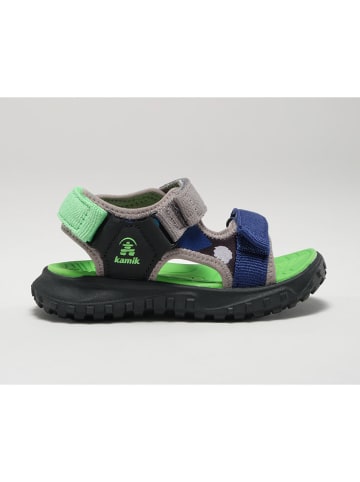 Kamik Leren sandalen "Harbort" donkerblauw/grijs