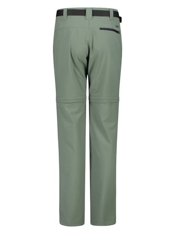 CMP Spodnie funkcyjne Zipp-Off w kolorze khaki