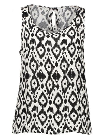 ONLY Top in Weiß/ Schwarz