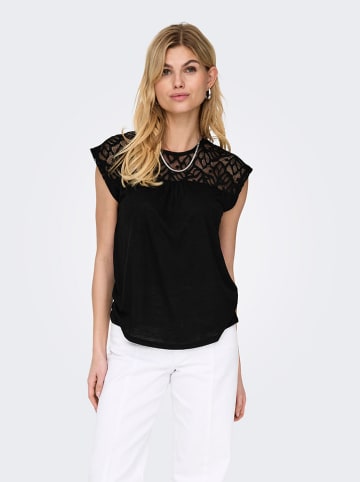ONLY Shirt in Schwarz