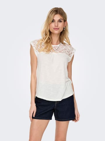 ONLY Shirt in Weiß