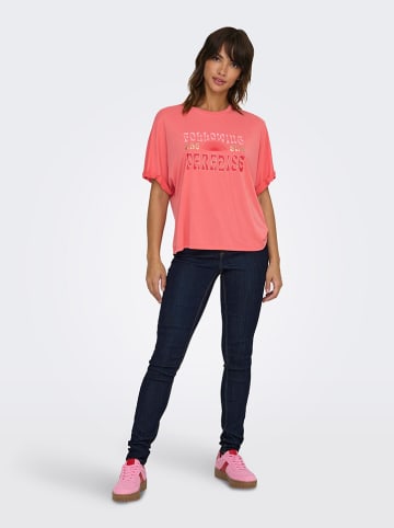ONLY Shirt koraalrood
