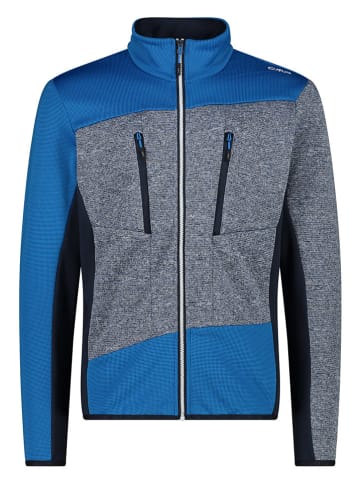 CMP Fleecejacke in Blau/Grau