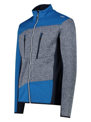 CMP Fleece jas blauw/grijs