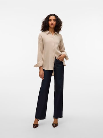 Vero Moda Koszula w kolorze beżowym