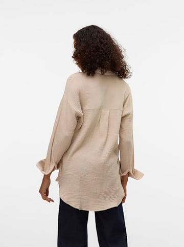 Vero Moda Koszula w kolorze beżowym