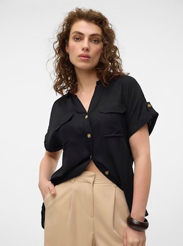 Vero Moda Bluzka w kolorze czarnym