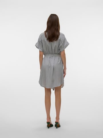 Vero Moda Jurk zwart/wit