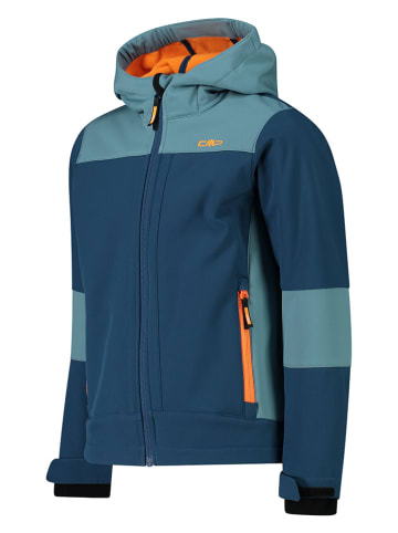 CMP Softshelljas blauw
