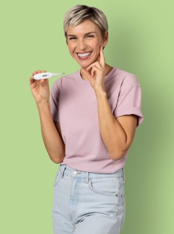 Medisana Digitales Fieberthermometer "TM-60E" in Weiß/ Grau