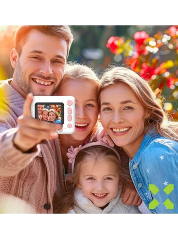 Techkidz Aparat cyfrowy "Instakid" w kolorze błękitnym z funkcją drukowania