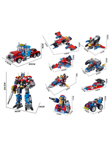 Techkidz 725-częściowy zestaw konstrukcyjny w różnych kolorach - 6+