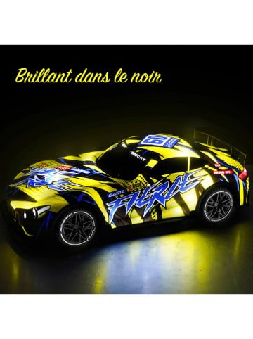 Techkidz RC auto geel - vanaf 6 jaar