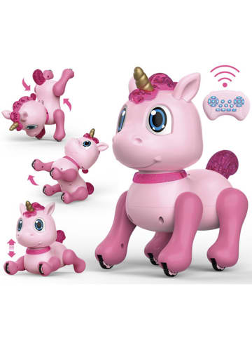 Techkidz Zdalnie sterowany jednorożec w kolorze jasnoróżowym - 6+
