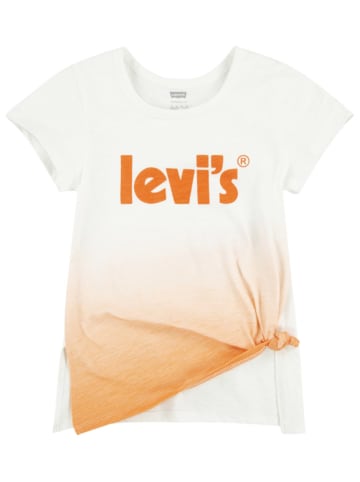 Levi's Kids Koszulka w kolorze biało-pomarańczowym