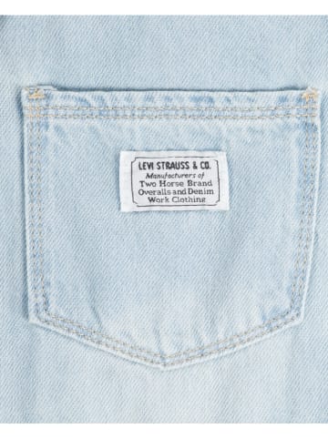 Levi's Kids Dżinsowa sukienka-ogrodniczka w kolorze błękitnym