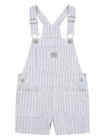 Levi's Kids Jeans-Latzhose in Hellblau/ Weiß