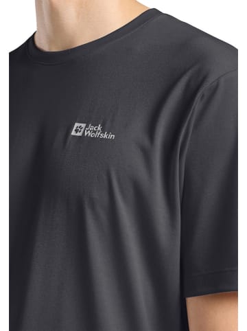 Jack Wolfskin Funktionsshirt "Vonnan" in Anthrazit