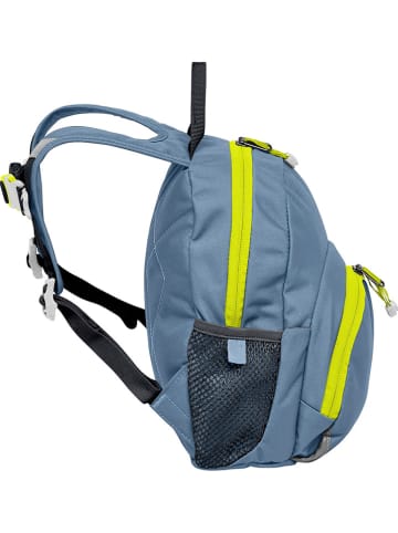 Jack Wolfskin Plecak turystyczny w kolorze błękitno-żółtym - 22 x 28 x 18 cm - 4,5 l