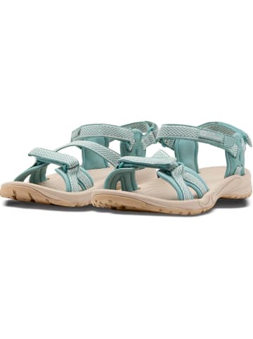 Jack Wolfskin Sandały trekkingowe "Ladewood Ride" w kolorze turkusowym