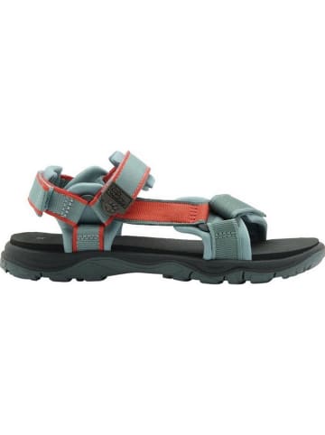 Jack Wolfskin Trekkingsandale "Seven Seas" in Türkis/ Pink