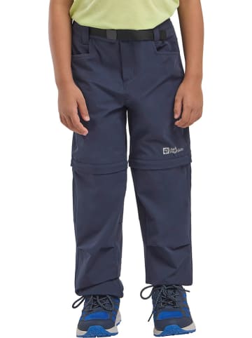 Jack Wolfskin Zip-Off-Trekkinghose "Active" in Dunkelblau