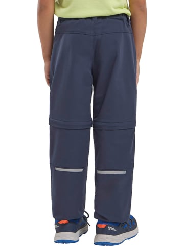Jack Wolfskin Spodnie trekkingowe Zipp-Off "Active" w kolorze granatowym