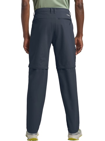 Jack Wolfskin Spodnie trekkingowe Zipp-Off "Pico Trail" w kolorze granatowym