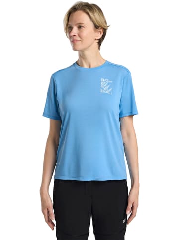 Jack Wolfskin Funktionsshirt "Vonnan" in Hellblau