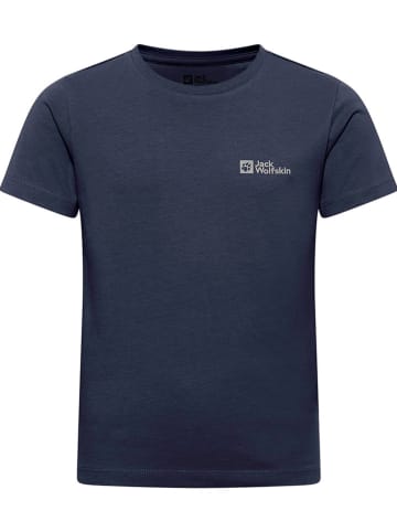 Jack Wolfskin Shirt "Essential" in Dunkelblau
