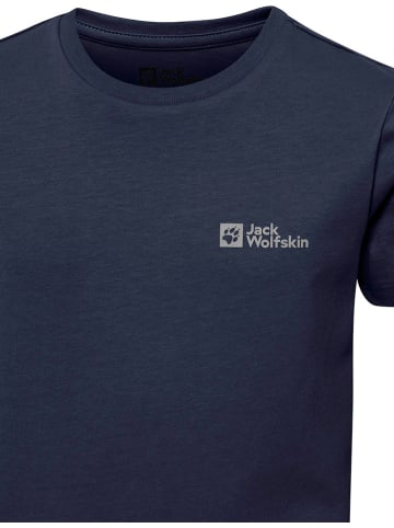 Jack Wolfskin Shirt "Essential" in Dunkelblau