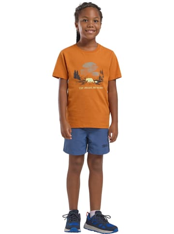 Jack Wolfskin Shirt "Graphic" oranje