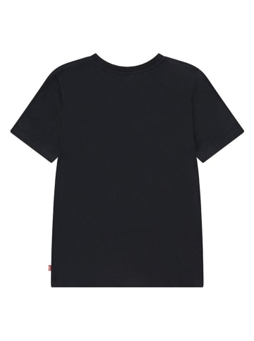 Levi's Kids Koszulka w kolorze czarnym ze wzorem