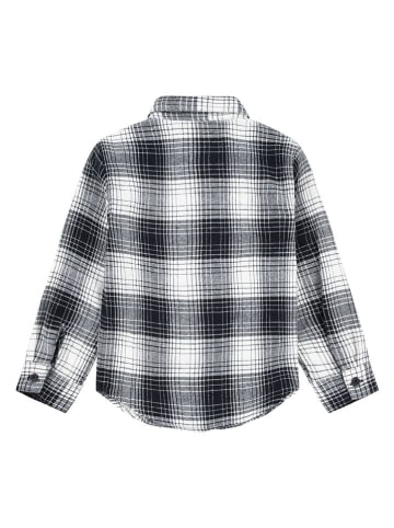 Levi's Kids Hemd in Weiß/ Schwarz