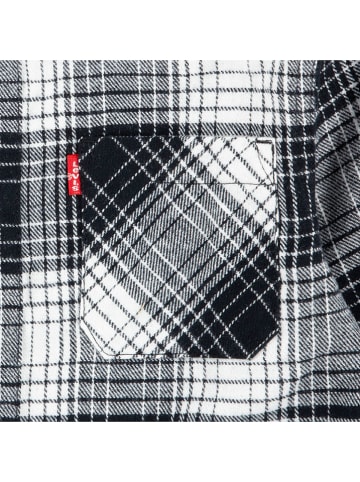 Levi's Kids Hemd in Weiß/ Schwarz