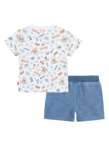 Levi's Kids 2-delige outfit wit/meerkleurig