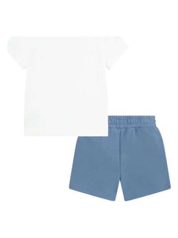 Levi's Kids 2tlg. Outfit in Weiß/ Blau