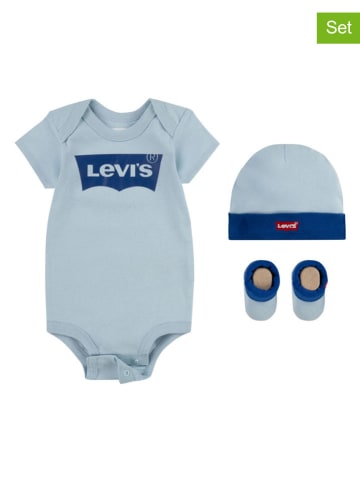 Levi's Kids 3tlg. Erstlingsset in Hellblau