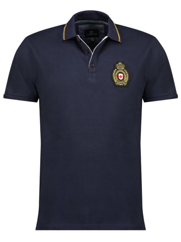 Canadian Peak Koszulka polo "Kariteak" w kolorze granatowym