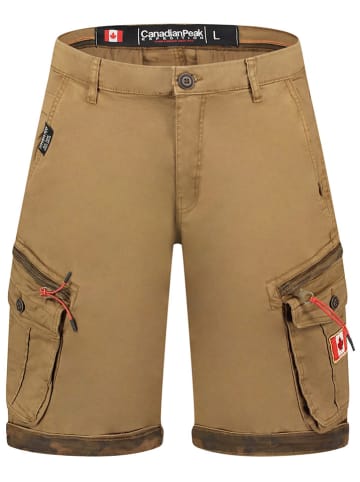 Canadian Peak Cargobermudas "Parenteak" in Hellbraun