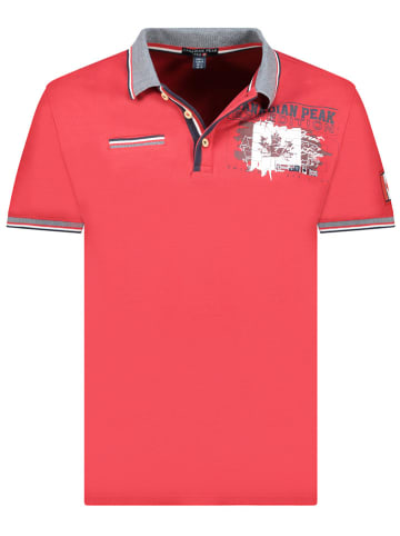 Canadian Peak Poloshirt "Krusteak" in Rot